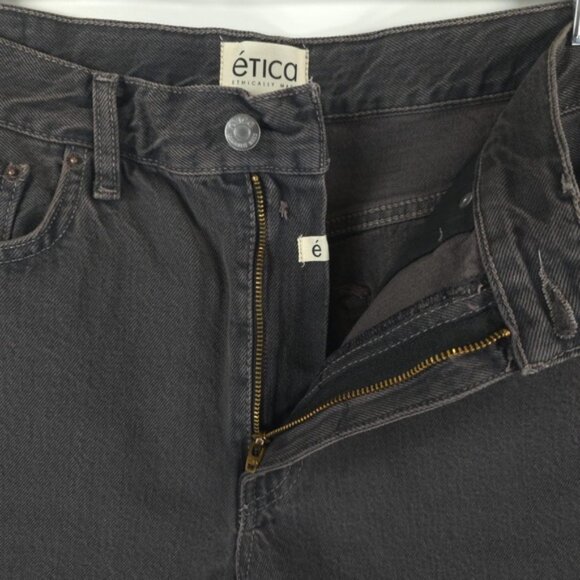NWT ÉTICA‎ ETHICALLY MADE SKYLAR CUFFED SHORTS Earth Wash EW129179C Size 31 - Picture 6 of 13